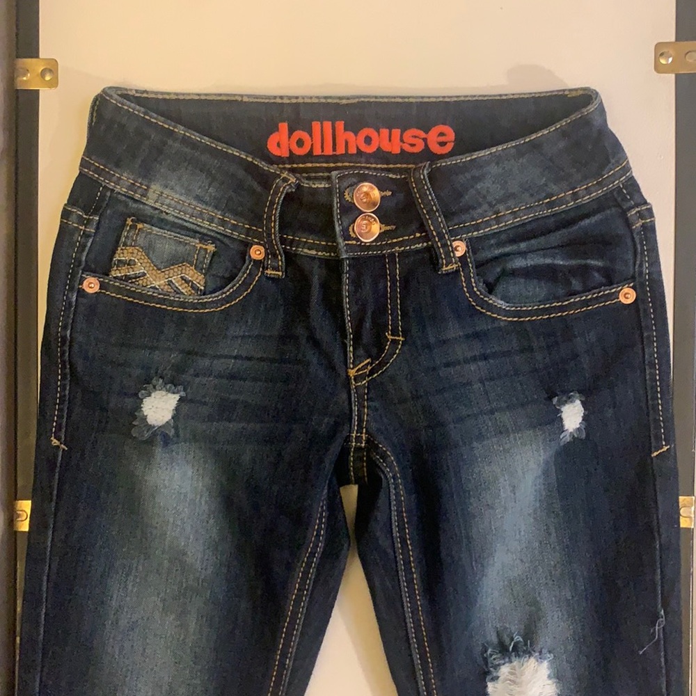 Doll house Size 0. Straight bell bottom jeans